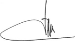 signature du directeur général